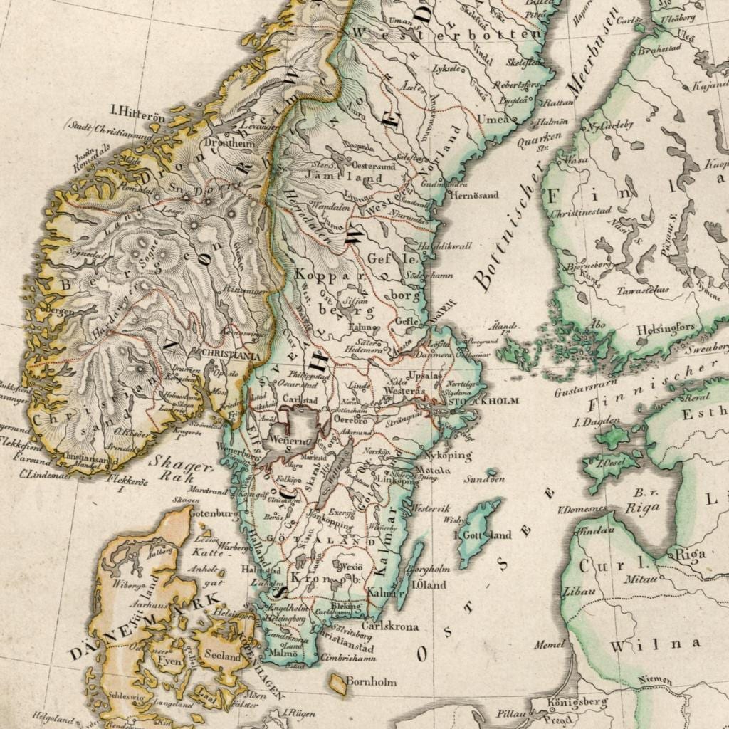 Kat jeyografik nan fin vye granmoun Fenlann