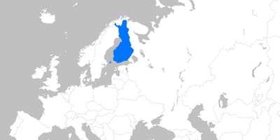 Fenlann sou kat jeyografik la nan ewòp