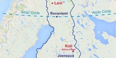 Rovaniemi kat jeyografik Fenlann